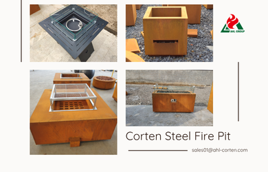 Corten Steel Fire Pit